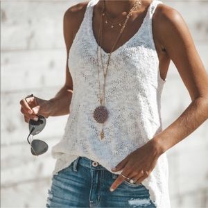 VICI Huntington Knit Racerback Tank